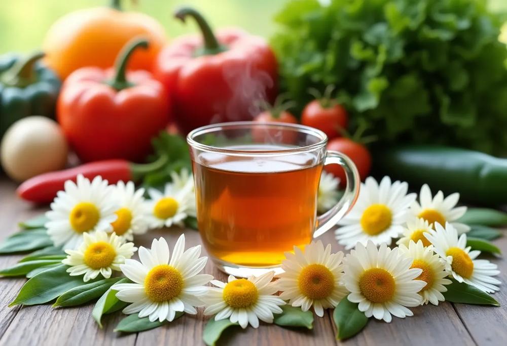 chamomile flowers