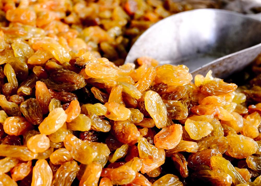 raisin assortment
